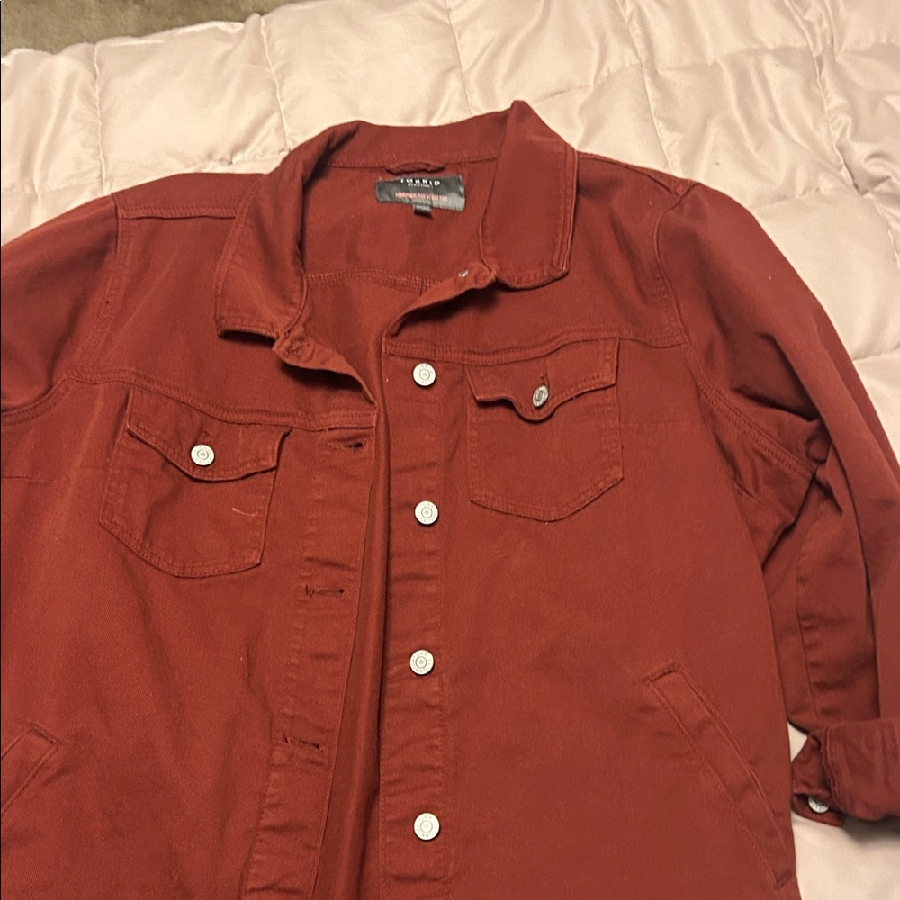 Torrid Women's Brick Red Jean Jacket